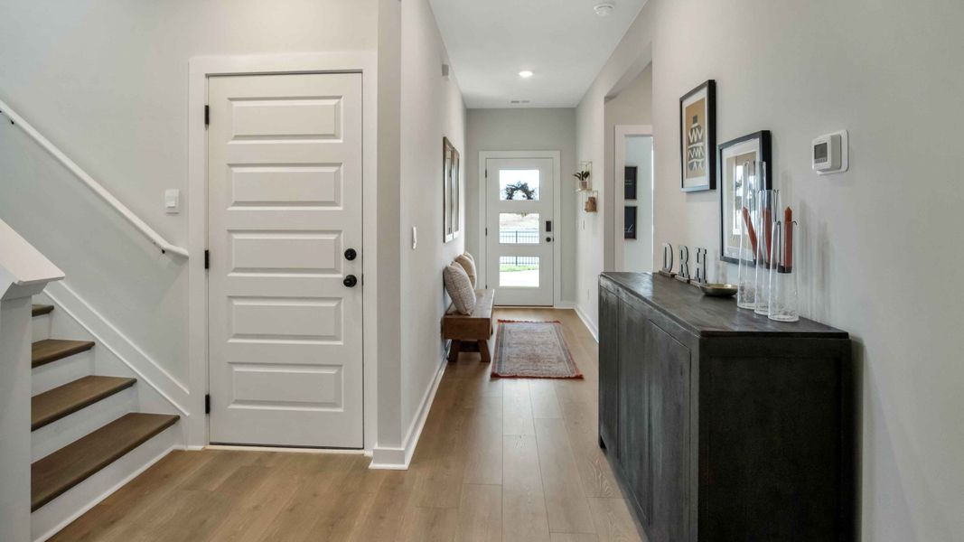 Furnished interior view inside a new home in Nexus South, Gallatin (Image 10). Furnished interior view inside a new home in Nexus South, Gallatin (Image 10).