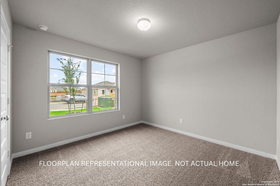 Spacious, unfurnished interior of a new home in Paloma Park, Converse (Image 10). Spacious, unfurnished interior of a new home in Paloma Park, Converse (Image 10).