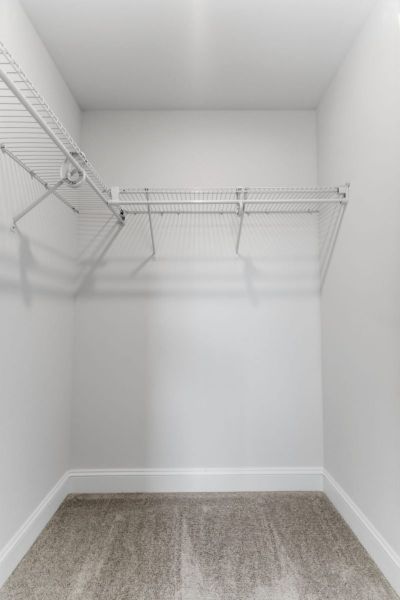 Representative unfurnished interior of a home built from the Fairfield Lux by Keystone Homes NC in Weybridge, Burlington (Image 110).