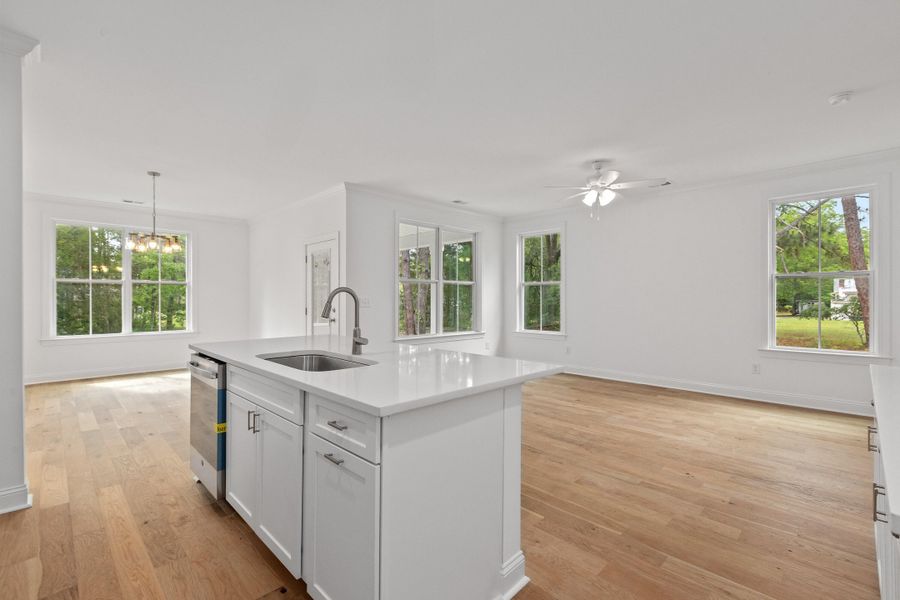Furnished interior view inside a new home in , Summerville (Image 11).
