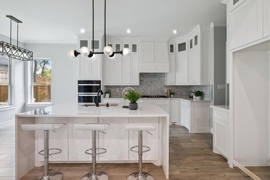 Furnished interior view inside a new home in , Arlington (Image 14).