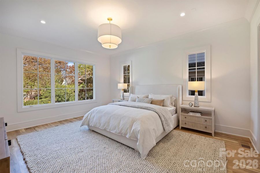 Furnished interior view inside a new home in , Charlotte (Image 16).