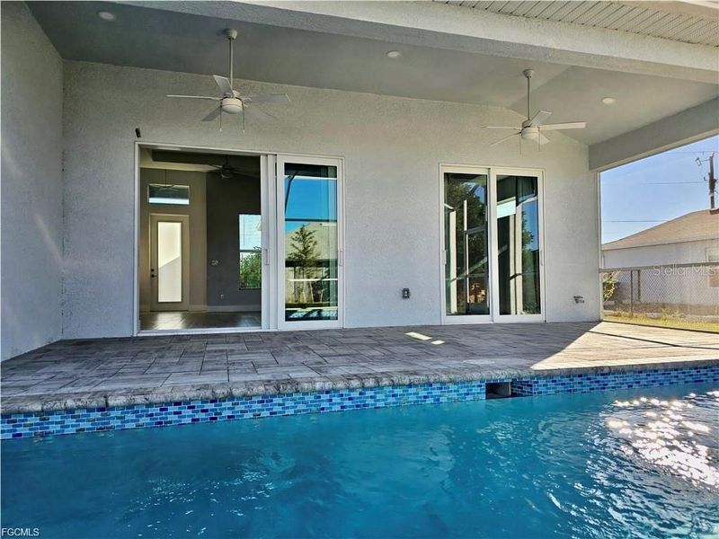 Exterior details and patio area of a home in , Cape Coral (Image 31).