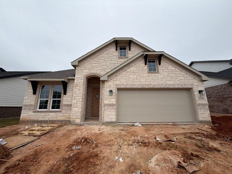 In-progress construction of a new home in Covenant Park, Springtown, TX (Image 4). In-progress construction of a new home in Covenant Park, Springtown, TX (Image 4).