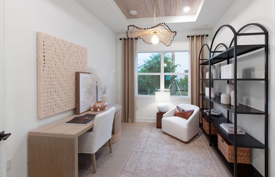 Flex space, perfect for a den or home office