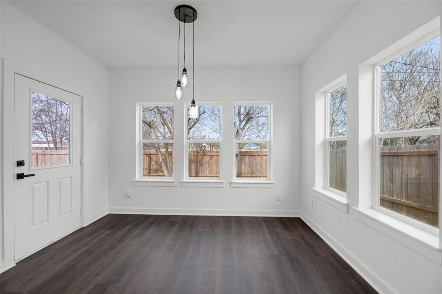 Perfect for a cozy dining area or sunroom.