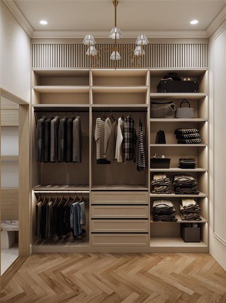 his closet his closet