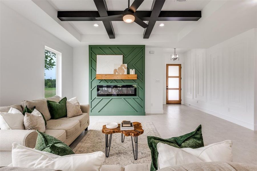 Furnished interior view inside a new home in , Boyd (Image 6).
