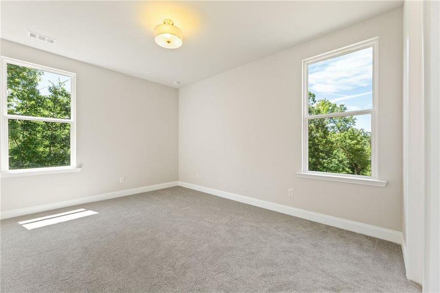 Spacious, unfurnished interior of a new home in Melody Lakeside Estates, Buford (Image 142).