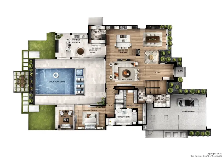 2D floor plan layout of this home in , San Antonio, TX (Image 4). 2D floor plan layout of this home in , San Antonio, TX (Image 4).