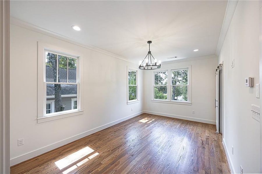 Spacious, unfurnished interior of a new home in , Atlanta (Image 21).