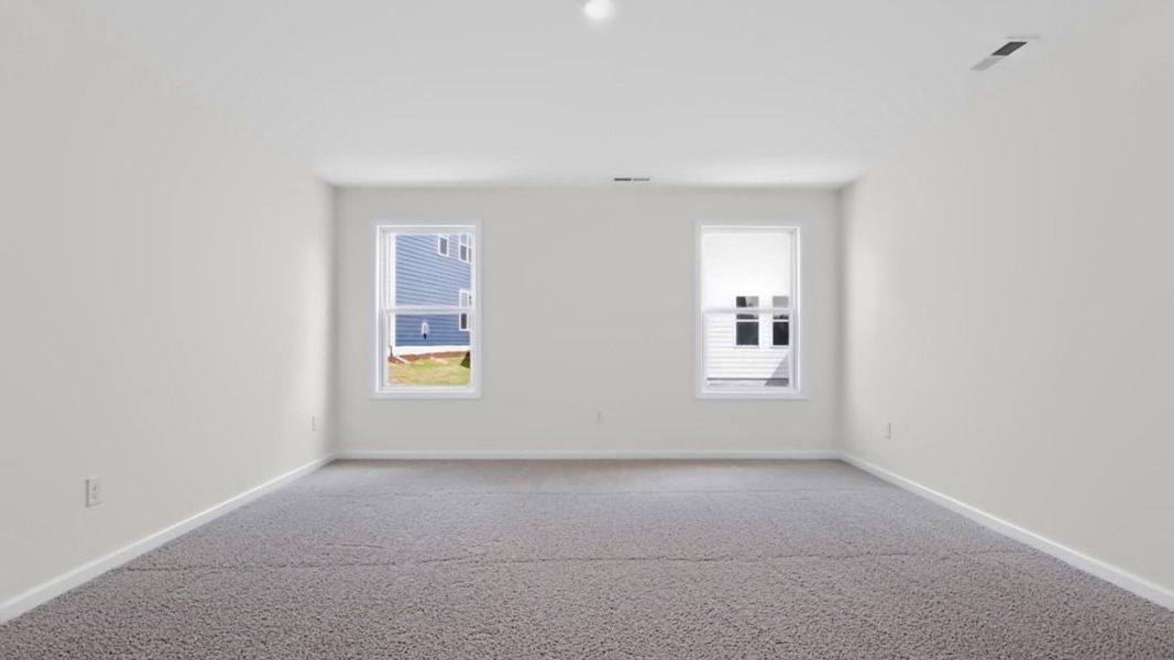 Spacious, unfurnished interior of a new home in The Grove at Winston Pointe, Clayton (Image 18).