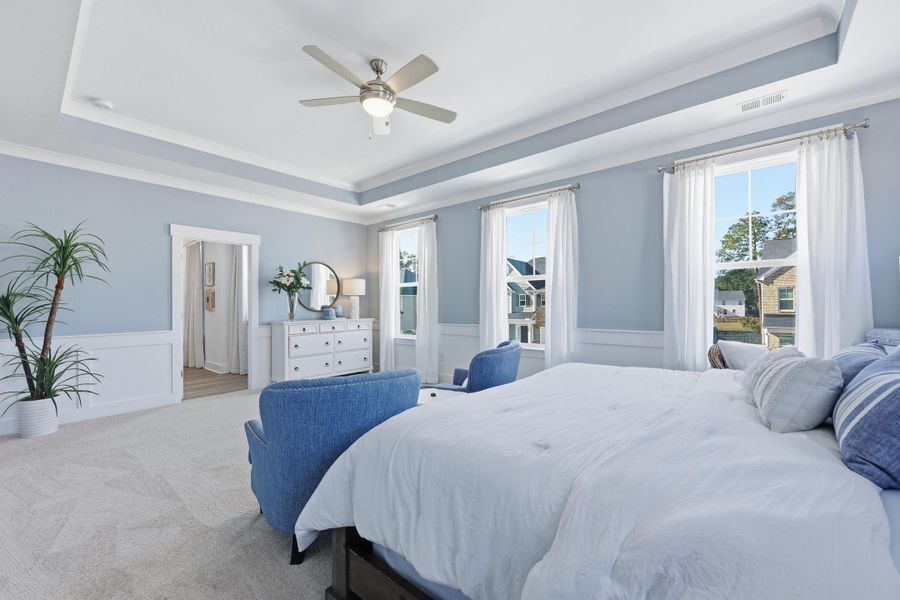 Furnished interior view inside a new home in , Summerville (Image 37).