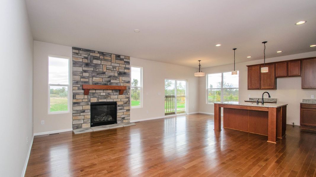 Representative furnished interior of a home built from the The Abington by Norfolk Homes in Valleys, Jackson (Image 15).