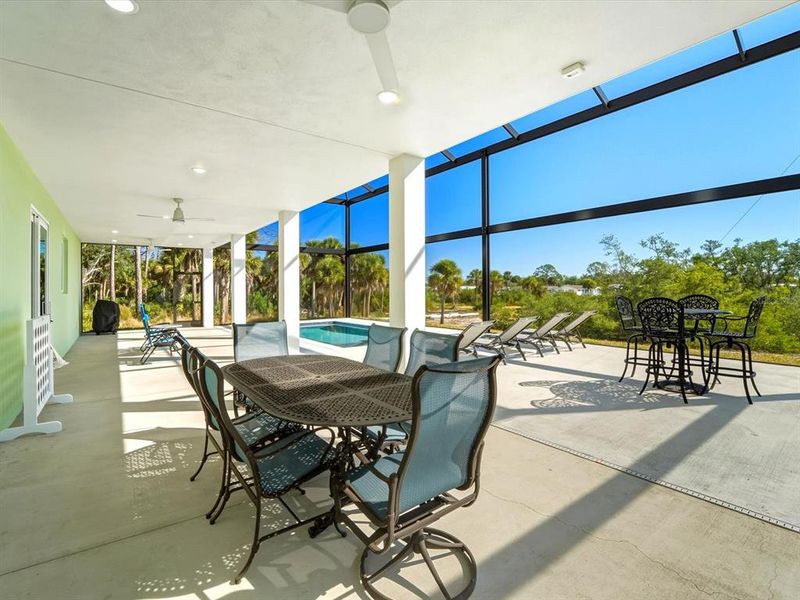 Exterior details and patio area of a home in , Englewood (Image 35).