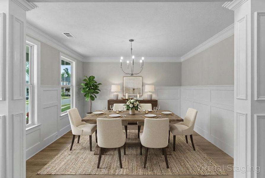 Furnished interior view inside a new home in Tillery Park, Grovetown (Image 7).