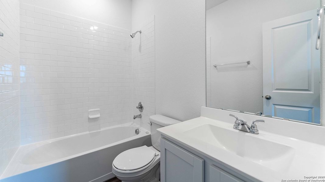 Furnished interior view inside a new home in Katzer Ranch, Converse (Image 5).