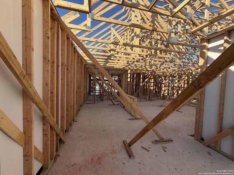 In-progress construction of a new home in Nopal Valley, San Antonio, TX (Image 13). In-progress construction of a new home in Nopal Valley, San Antonio, TX (Image 13).