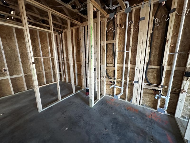 In-progress construction of a new home in Watson Hill, Summerville, SC (Image 54).