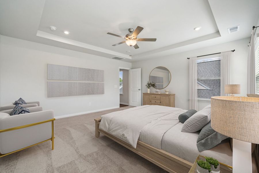 Representative furnished interior of a home built from the The Idlewild by Stanley Martin Homes in Green Tree Place, Anderson (Image 20).