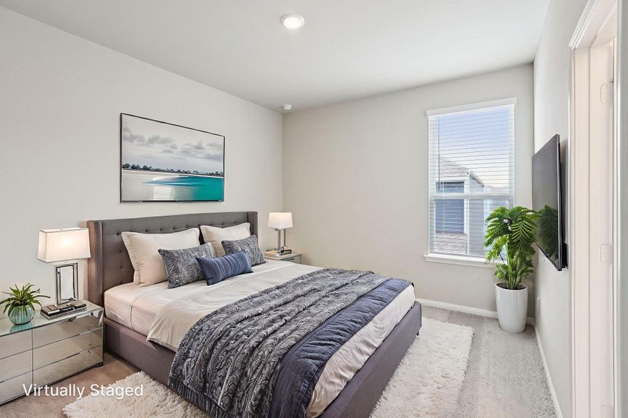 Furnished interior view inside a new home in Kemah Crossing - Luxe Series, Kemah (Image 8). Furnished interior view inside a new home in Kemah Crossing - Luxe Series, Kemah (Image 8).