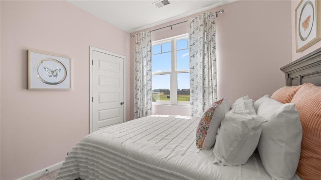 Furnished interior view inside a new home in The Preserve at Agricultural Village, Perry (Image 36).