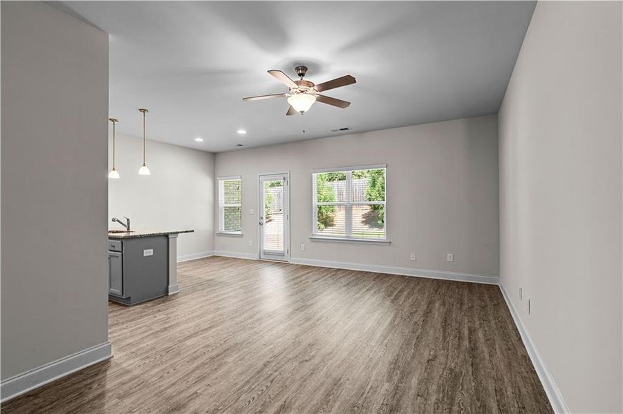 Furnished interior view inside a new home in , Covington (Image 12).