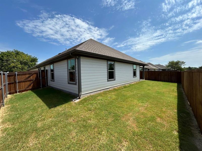 Front exterior of a new home in , Trenton, TX, highlighting curb appeal (Image 2). Front exterior of a new home in , Trenton, TX, highlighting curb appeal (Image 2).