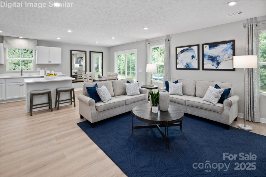 Furnished interior view inside a new home in Linwood Estates, Lexington (Image 15).