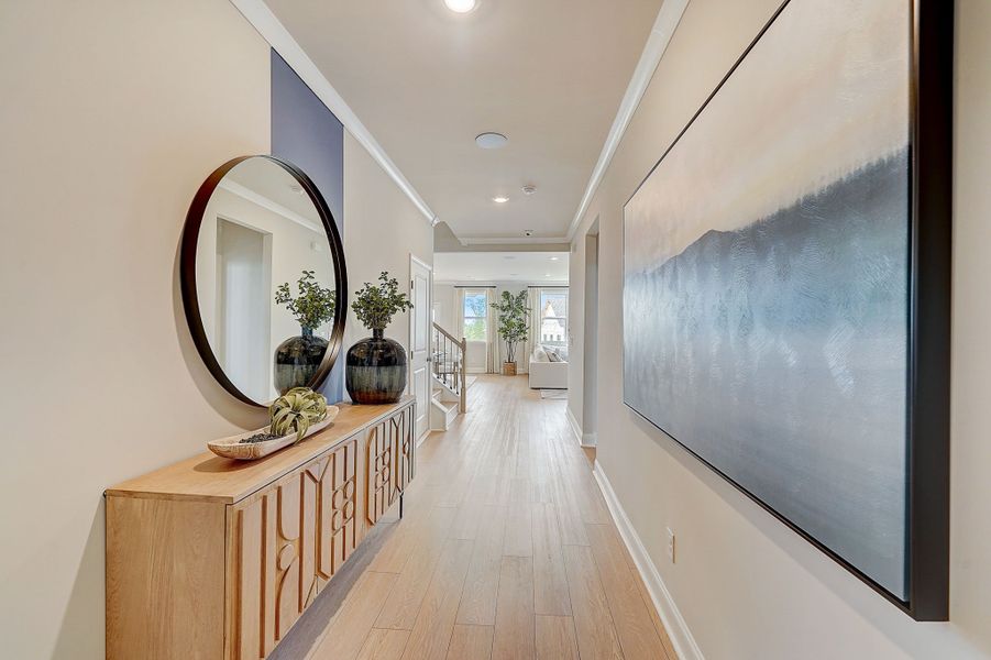 Furnished interior view inside a new home in Nichols Farm, Dacula (Image 7).