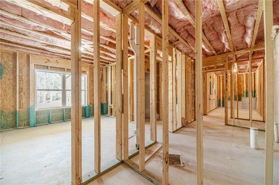 In-progress construction of a new home in , Covington, GA (Image 40).