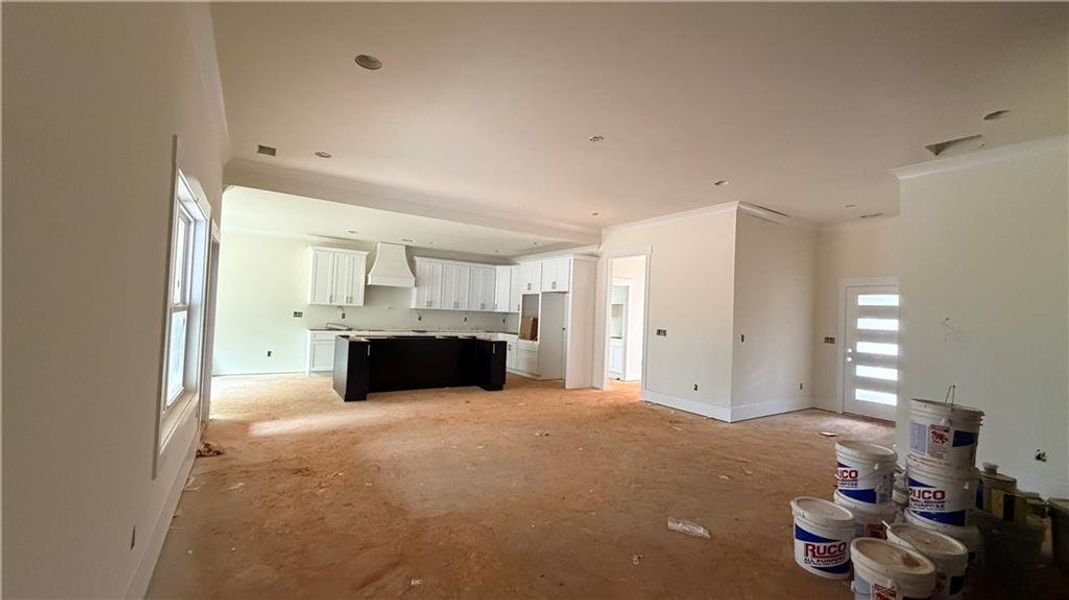 In-progress construction of a new home in , Maysville, GA (Image 5).