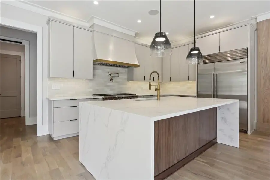 Furnished interior view inside a new home in , Sandy Springs (Image 9).