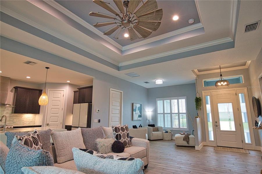 Furnished interior view inside a new home in , Rotonda West (Image 13).