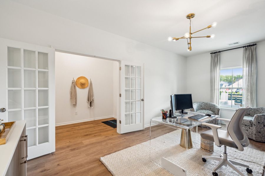 Furnished interior view inside a new home in , Summerville (Image 7). Furnished interior view inside a new home in , Summerville (Image 7).