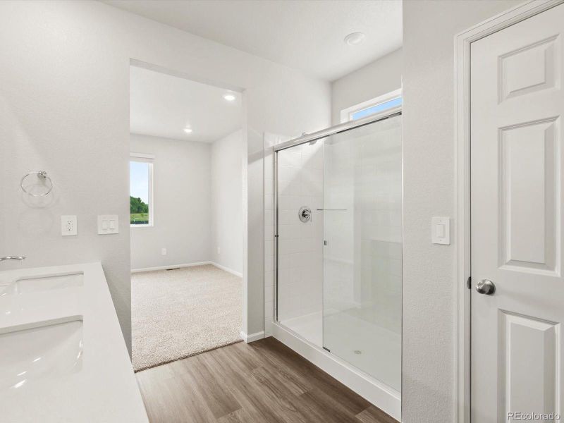 Furnished interior view inside a new home in Poudre Heights: The Lakes Collection, Windsor (Image 4).