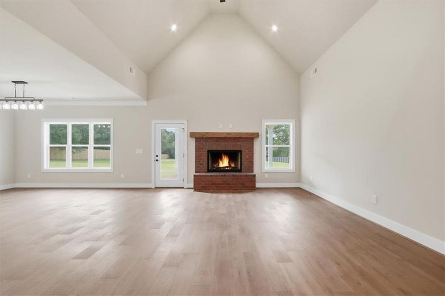Spacious, unfurnished interior of a new home in , Monroe (Image 62). Spacious, unfurnished interior of a new home in , Monroe (Image 62).