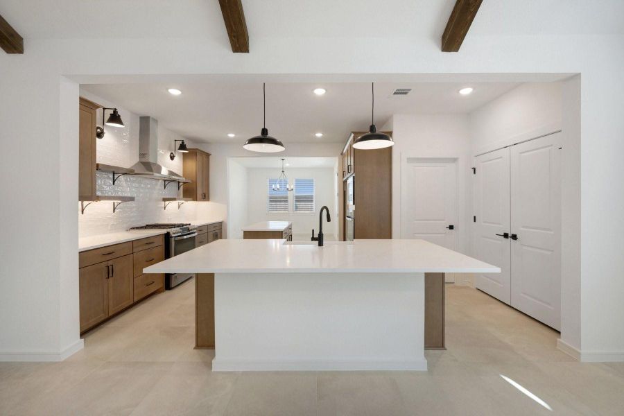 Chef-worthy island kitchen