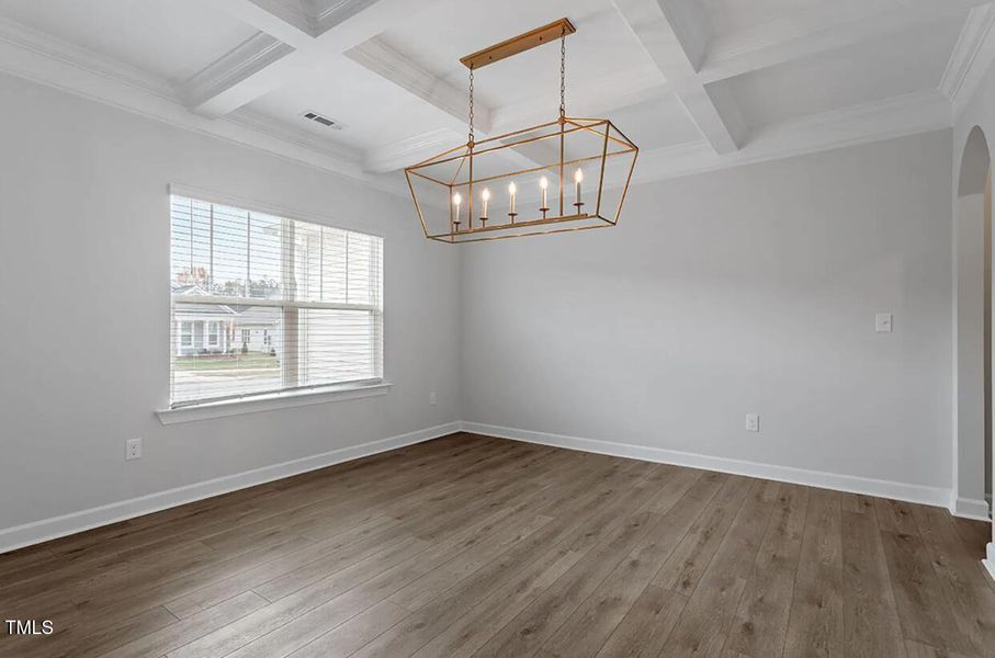 Coffered Ceilings Dining Room