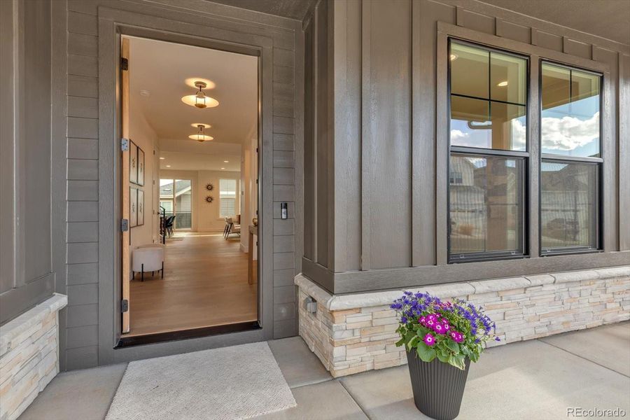 Exterior details and patio area of a home in , Louisville (Image 3).