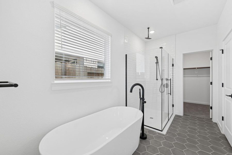 Serene primary bath (*Photo not of actual home and used for illustration purposes only.) Serene primary bath (*Photo not of actual home and used for illustration purposes only.)