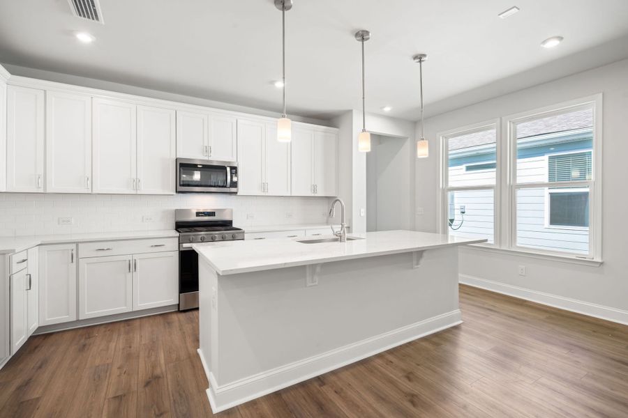 Furnished interior view inside a new home in Sun City Hilton Head, Bluffton (Image 14).