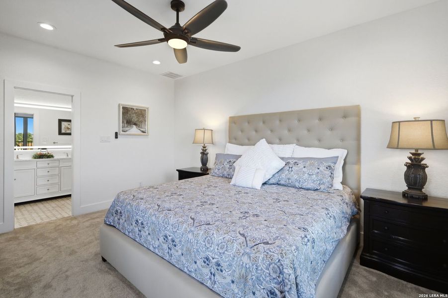 Furnished interior view inside a new home in , Boerne (Image 43).