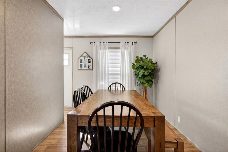 Furnished interior view inside a new home in , Ponder (Image 17).