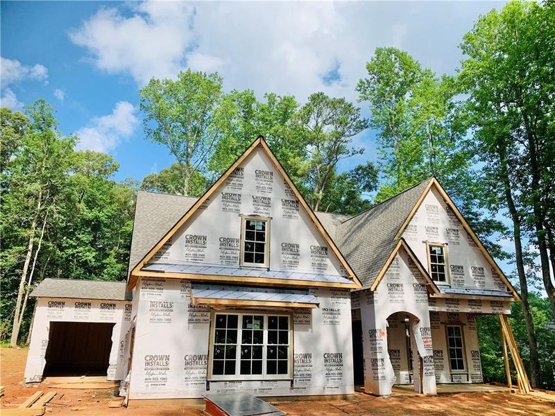 In-progress construction of a new home in , Powder Springs, GA (Image 3). In-progress construction of a new home in , Powder Springs, GA (Image 3).