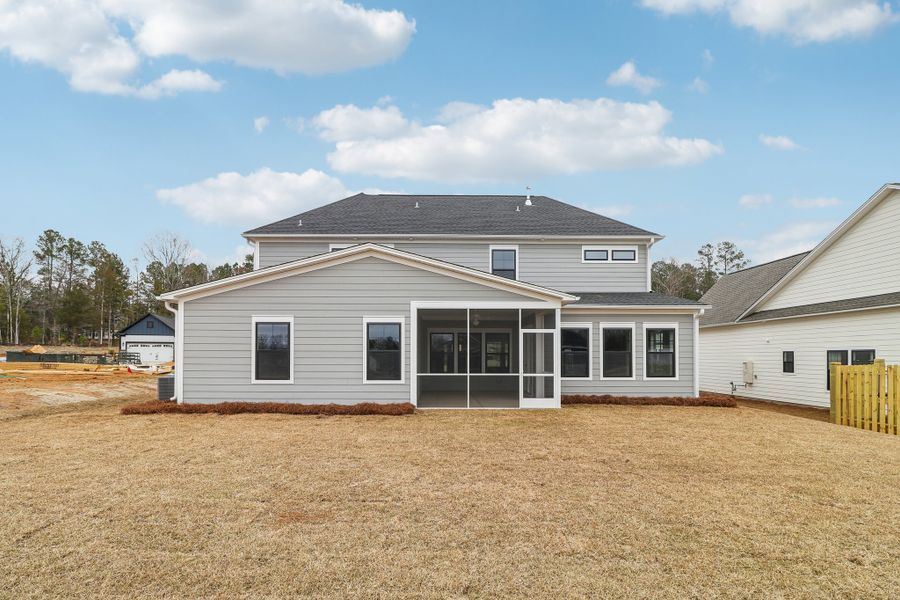 Representative exterior details of a home built from the Ashbourne II by Great Southern Homes in Collins Cove, Chapin (Image 30).