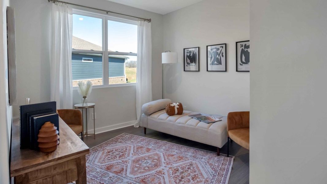 Furnished interior view inside a new home in Nexus South, Gallatin (Image 13).