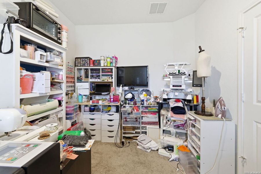 Furnished interior view inside a new home in , Converse (Image 14).