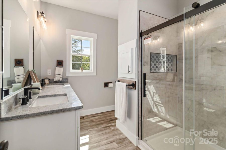 Furnished interior view inside a new home in , Chester (Image 8).