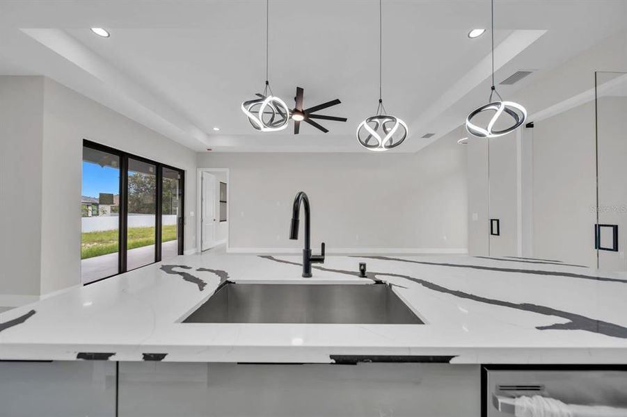 Close-up of interior finishes inside a home in , Lehigh Acres (Image 13).
